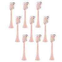 9PCS Replacement Brush Heads for V1 V2 X3 X3U X5 D2 D3 SOOCARE Sonic Electric Toothbrush Head Soft Bristle