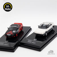 พารา1:64 1985 MR2 Mk1รถโมเดล Diecast