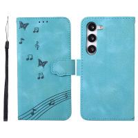 เคสโทรศัพท์หนังมีกระเป๋าเงินสำหรับ Samsung Galaxy Note 20 Note20 Note10แบบอัลตร้า Note9 PU มัลติฟังก์ชั่นฝาปิดหนังมีกระเป๋าเงิน Galaxy S23 S23พิเศษ + S23 Plus เคสที่มีช่องเสียบการ์ด + สายคล้องมือ