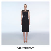 VICKTEERUT (ราคาปกติ 13,500-.) Re-Edition Double Breasted Sleeveless  Dress เดรสแขนกุด กระดุมสองแถว