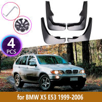 รถ Mudguards สำหรับ BMW X5 E53 1999 2000 2001 2002 2003 2004 2005 2006 Cladding Splash Mud Flaps Flap Guards Mudflap อุปกรณ์เสริม