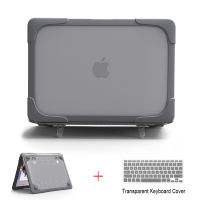 New Shockproof Hard Case Foldable Stand For Air Pro Retina 11 12 13 15 For 13.3 inch Touch Bar Keyboard Cover.