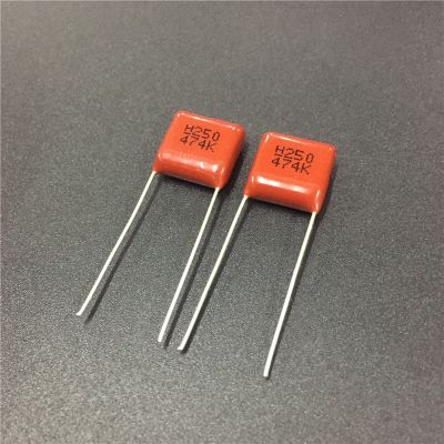 10pcs CBB capacitor 474 250V 474K 0.47uF 470nF P10 CL21 Metallized Polypropylene Film Capacitor Electrical Circuitry Parts