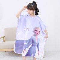 Disney Large Bath Robe Swimming Spa Cape Towel Household Super Soft Absorbent Portable Quick-drying Cover