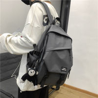 Schoolbag Male Junior High School Student High School Student Large-Capacity Backpack Korean Fashion Trend New Elementary School Studebt Backpack Female