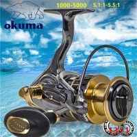 ZZOOI Okuma Baoxiong Rotary Reel 18KG Resistance 13+1 Ball Bearing Sea Fishing Spinning Wheel Type Metal Wire Cup Sub Fish Wire Wheel