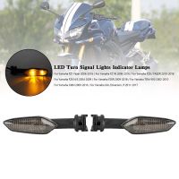 Areyourshop โคมไฟไฟเลี้ยวมอเตอร์ไซด์สัญญาณเลี้ยว LED สำหรับยามาฮ่า FZ1และ FZ8 FZ6 XJ6 TDM900 FZ-6R