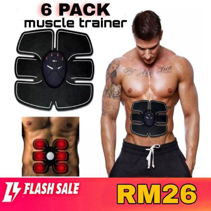 Stok Terhad 6 Pack Trainer Untuk Gim Membentuk Otot Badan Menarik