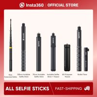 Insta360 70ซม./114ซม./3M/2-In-1ไม้เซลฟี่แบบมองไม่เห็นสำหรับ X3/หนึ่ง X2/อุปกรณ์เสริมชุดกล้องถ่ายภาพ RS มีหลายขนาดให้เลือก