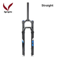 Fgvrgrt จักรยานอัลลอยด์โช้ค27.5/29นิ้ว Tapered Steerer/ตรง Steerer ส้อมด้านหน้าสำหรับจักรยานเสือภูเขา