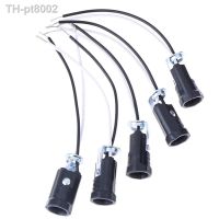 ✻⊙❧  5Pcs 20cm Candelabra Base E12 Lamp Holder Light Sockets Keyless Wire Leads Accessories Bulb Lighting Replacement Parts