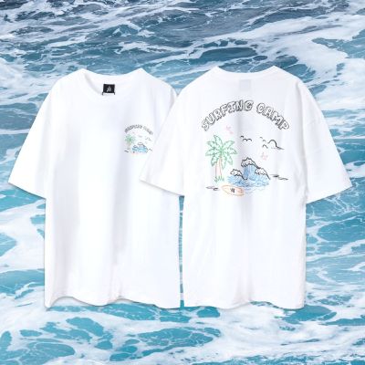 DSL001 เสื้อยืดผู้ชาย Urthe - เสื้อยืด รุ่น  SURFING CAMP  เสื้อผู้ชายเท่ๆ เสื้อผู้ชายวัยรุ่น