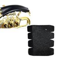 2X French Horn Leather Hand Guard Non-Slip Protective Pad Brass Instrument Accessories