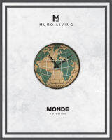 Muro Living นาฬิกาตกแต่งดีไซน์ รุ่น MONDE