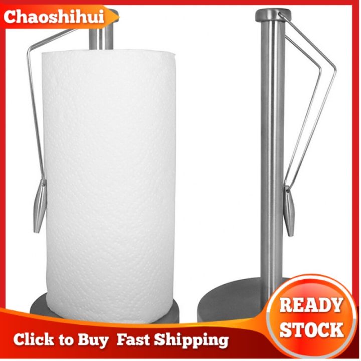 Chaoshihui 1PC Stainless Steel Upright Paper Towel Holder Stand For   77d50bf246c6e54fede03e2b4e6fb624  720x720q80 