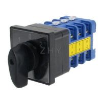 ♞ 380VAC 1-0-2 Position Rotary Cam Changeover Combination Switch