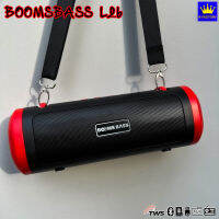 BOOMSBASS L26 ลำโพงบลูทูธ  มีเสาอากาศ โซล่าเซลล์ สามารถเชื่อมต่อพร้อมกัน2ตัวได้ แถมฟรีสายสะพาย สายชาร์จ สายAUX