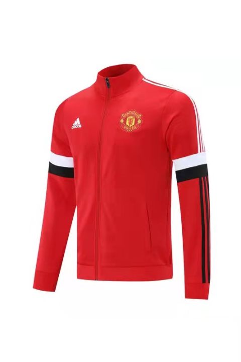 fifa-world-cup-เสื้อแจ็คเก็ตวอร์ม-ฟุตบอลผู้ชาย-แมนยู-manchester-united-fc-21-22-jacket-เสื้อแขนยาว-เสื้อคลุม-พร้อมส่ง-ราคาถูกที่สุด