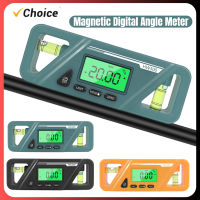 แม่เหล็กอิเล็กทรอนิกส์ Goniometer จอแอลซีดีดิจิตอลมุมเมตรแสงไฟมุมไม้โปรแทรกเตอร์ลาดแปลงเมตรดิจิตอล Inclinometer