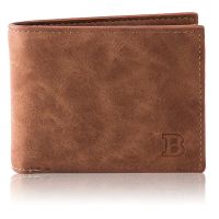 ที่นี่ Baborry Fashion Mini Men S Luxury Business Wallets Card Holder Man Purse