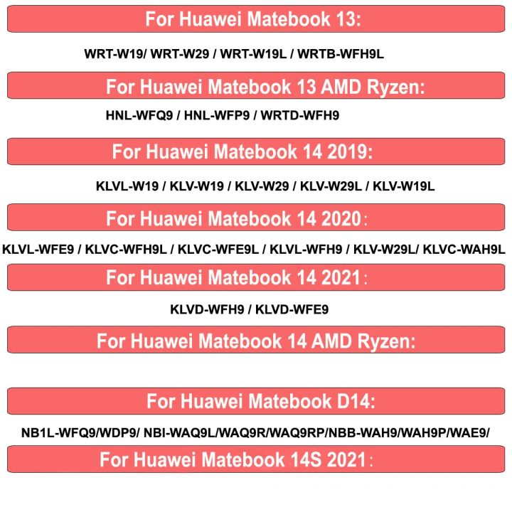 เคสฝาพีวีซีเคสกันกระแทกผิวด้าน2-viviration-เหมาะสำหรับ-huawei-matebook-13s-14s-d14-d15-16-2021-honor-magicbook-x14-x15-pro-16แล็ปท็อป-pc-กระเป๋า