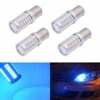 4pcs 1156 BAU15S PY21W 150 Degree S25 1056 1156PY Orange Red Whtie Blue Car LED Lamp Turn Signal Light DC 12V 33-SMD 33 SMD 5630