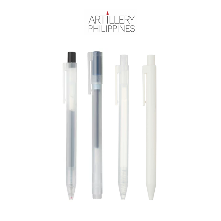Muji Gel Pens Refill and Empty Body Original (for Cap and Knock) 0.38mm