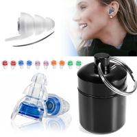 ❂❂▤ 1 Pair Soft Silicone Ear Plugs Ear Protection Reusable Professional Music Earplugs Noise Reduction For Sleep DJ Bar Bands Sport