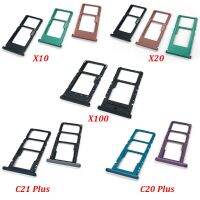 สำหรับ Nokia X10 X20 C20 X100บวก C21บวกกับที่ใส่ซิมเครื่องอ่านการ์ดซิมการ์ดที่ใส่ถาดอะแดปเตอร์สล็อต