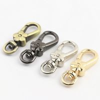 1PC 8X45mm Metal Bag Buckle Dog Collar Swivel Clasp Strap Chain Lobster Snap Hook Buckle DIY Keychain Hooks Accessories