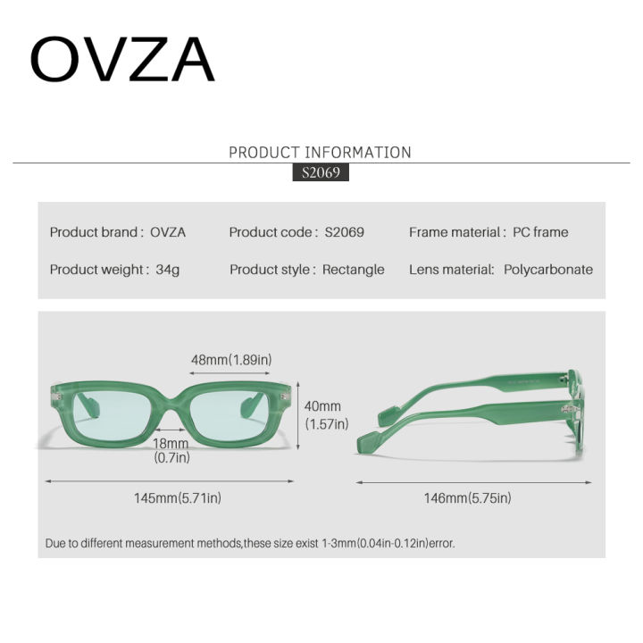 แว่นกันแดดแฟชั่น-ovza-กรอบแคบสำหรับผู้หญิงดีไซน์แบรนด์สำหรับผู้ชายสไตล์พังก์-s2069