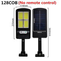 ZHMZH Remote control LED Solar Street Lights PIR Motion Sensor Smart Garden Lamp Solar Flood Light Outdoor Wall Lamp Waterproof