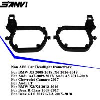 Sanvi กรอบไฟหน้ารถแบบ Non-Afs สำหรับ Hella 3r G5สไตล์แผงอแดปเตอร์ดัดแปลงเลนส์โปรเจคเตอร์