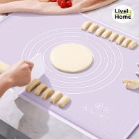 Large Kneading Pad Silicone Dough Baking Mat 70x50 60x40 5mm Thick Non-stick Pastry Board Reusable Kitchen Baking Mat Accessory Bread  Cake Cookie Acc