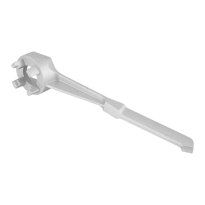 Aluminum Drum Plug Wrench for Opening 10 15 20 30 50 55 Gallon Drums, Suitable for 2 Inch and 3/