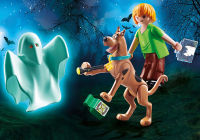Playmobil 70287 SCOOBY-DOO! Scooby &amp; Shaggy with Ghost สคูบี้ดู! สคูบี้และแช็คกี้กับผีผ้าคลุม
