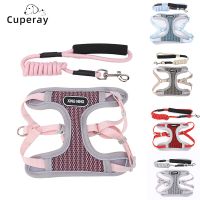 【FCL】☾✺ Harness and Leash SetVest-style Breathable Mesh Chest with To Keep Out Prevent Breakoutsfor Puppies