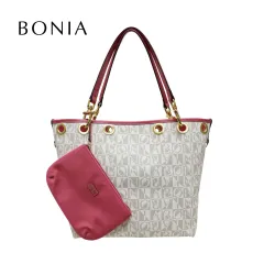 Bonia Monogram Reversible Tote Bag 801160-001L