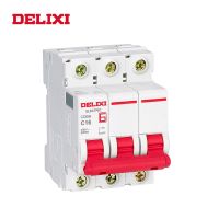 Delixi Cdb6i 2a 1a 3P 230/400V Ac 3a 6a 10a 16a 20a 25a 32a 40a 50a 63a ขนาดเล็กเบรกเกอร์50Hz Mcb Mcb C แบบโค้ง