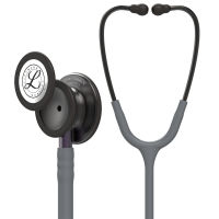 3M Littmann Classic III Monitoring Stethoscope, Smoke Chestpiece, Gray Tube, Violet Gray Stem and Smoke Headset, 27 inch, 5873 Smoke Finish Chestpiece, Gray Tube