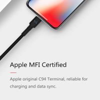 (ร้อน) ZMI MFI ได้รับการรับรอง Usb Type C เพื่อสายฟ้าสาย PD ชาร์จสำหรับ 13 12 11 Xs Xr 8 Apple Pro อย่างรวดเร็วชาร์จข้อมูลถัก