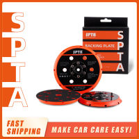 SPTA 5 "6" Sanding Pad Backing Plate สำหรับ DA Polisher 125mm 150mm Self Adhesive Back Plate with Heat Emission Holes-Lianeur