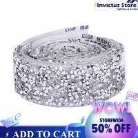 จัดส่งฟรี1เมตรคริสตัลเพชรสติ๊กเกอร์ Rhinestone แถบกาวตนเองริบบิ้นแฮนด์เมด DIY [แนะนำซื้อข้างต้น2ชิ้น]