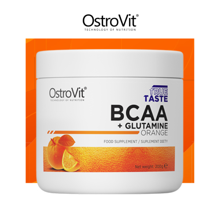 OstroVit BCAA + Glutamine 200g / Amino Acids / For Athletes / Post