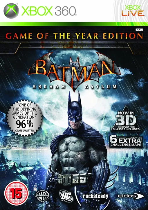 Exactamente semanal Ashley Furman แผ่น XBOX 360 : Batman Arkham Asylum GOTYE ใช้กับเครื่องที่แปลงระบบ JTAG/RGH  | Lazada.co.th