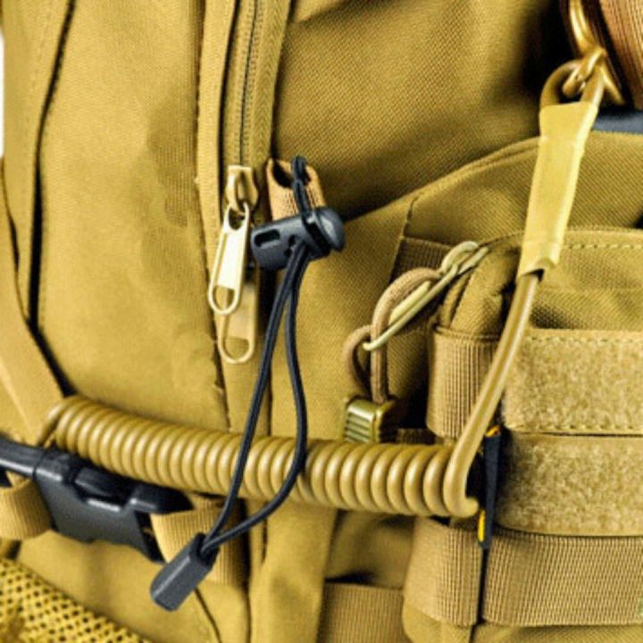outdoor-tactical-anti-lost-carabiner-key-rope-tactical-waist-chain-waist-seal-strap-plastic-spring-rope
