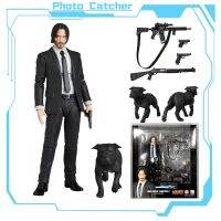 เทคโนโลยี A2Z 15ซม. แบบใหม่ Mafex 085 JOHN WICK บทที่2ตุ๊กตาขยับแขนขาได้ของเล่นโมเดลสะสม