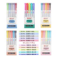ปากกาเน้นข้อความสีสะท้อนแสงสองปากกาเน้นข้อความ25สีเครื่องเขียน Schooloffice Art Supply ใหม่