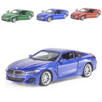 1:35 BMW M850i Die-Cast ยานพาหนะรถโลหะผสมดึงกลับรถคอลเลกชันรถยนต์ของเล่น