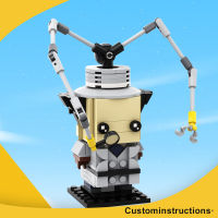 Gobricks MOC ภาพยนตร์การ์ตูน Inspecê Gadgets Brickheadzs Building Block ชุด Action ตัวอักษรนักสืบอิฐของเล่นเด็ก Gift